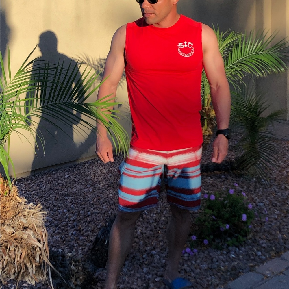Men's SIC Sleeveless T/ Back Logo